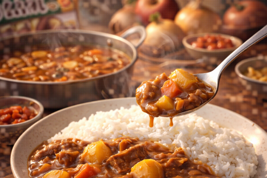 日本のカレーの魅力：家庭で作るやさしい味の定番料理